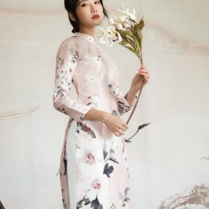 Set Áo Dài Lạc Hoa