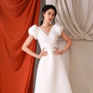 Tracy Dress White