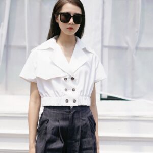 Trench Croptop
