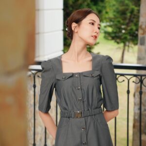Anna dress - Grey