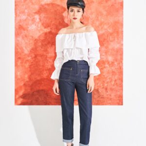 Amie of the shoulder top