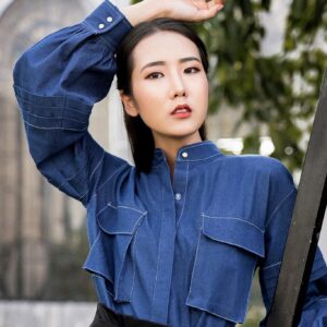 Line Shirt Denim