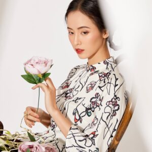 Áo Dài Hồng